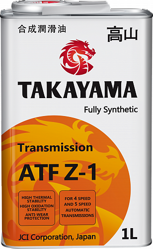 TAKAYAMA Transmission ATF Z-1 1л (металл)