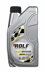 ROLF Transmission SAE 80W-90, API GL-5  1л пластик